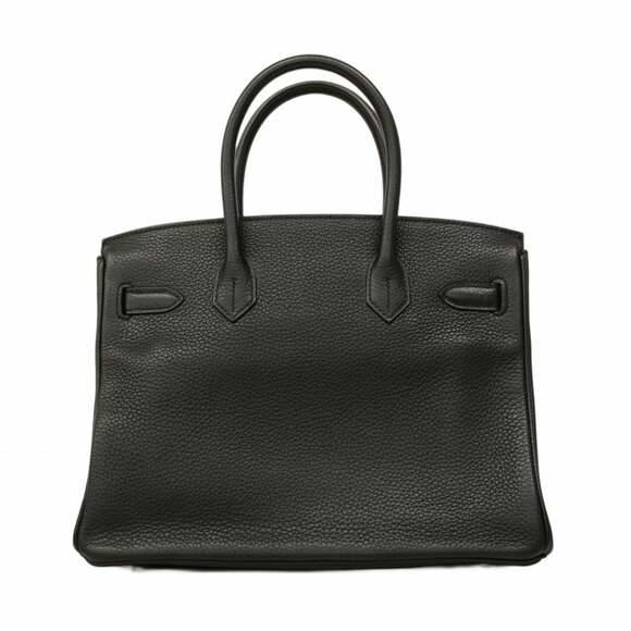 Hermes Hermès Birkin 30 Handbag in Taurillon Clemence Leather, Black, with T ... - Picture 14 of 14